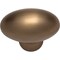 Jeffrey Alexander 1-9/16" Overall Length Satin Bronze Football Lyon Cabinet Knob 3991SBZ - alternate 3